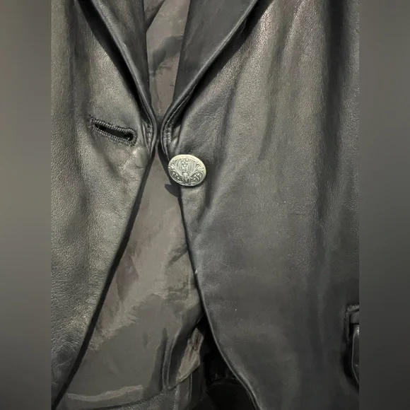 Moda International Leather Jacket - Picture 4 of 4